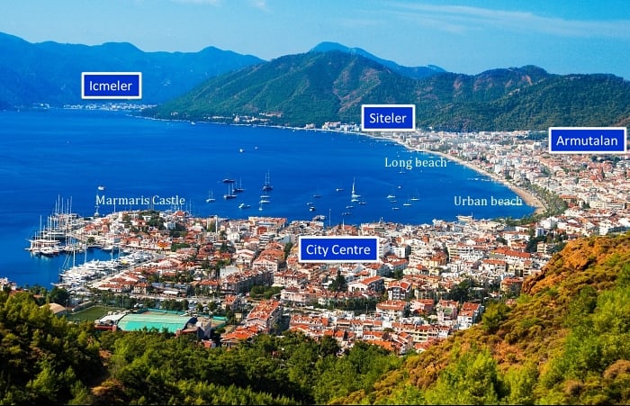 What are the places to visit in Marmaris?