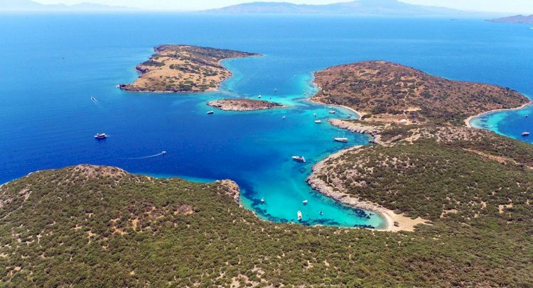 The Bodrum Peninsula, located in the southwest of Turkey